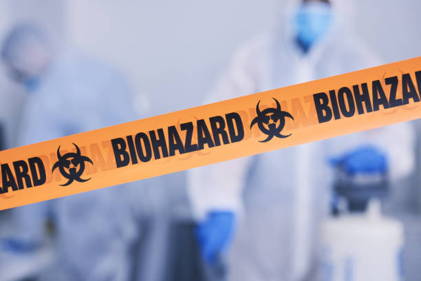 Professional Biohazard Cleanup technician working in Green Valley, CA